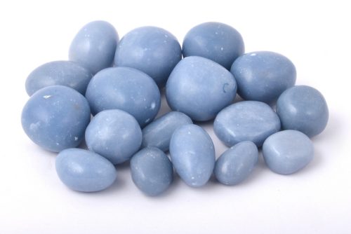 Angelite Tumbles – Peace • Communication • Spiritual Connection