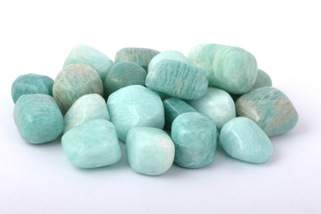 Amazonite Tumbles - Intuition • Harmony • Authentic Expression